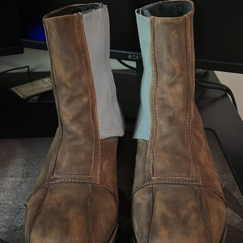 Star Wars Mando Cosplay Boots Mandalorian Star Wars Genuine