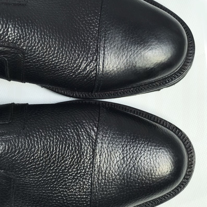 Leather Renaissance Boots for Men Comfortable Men Cosplay