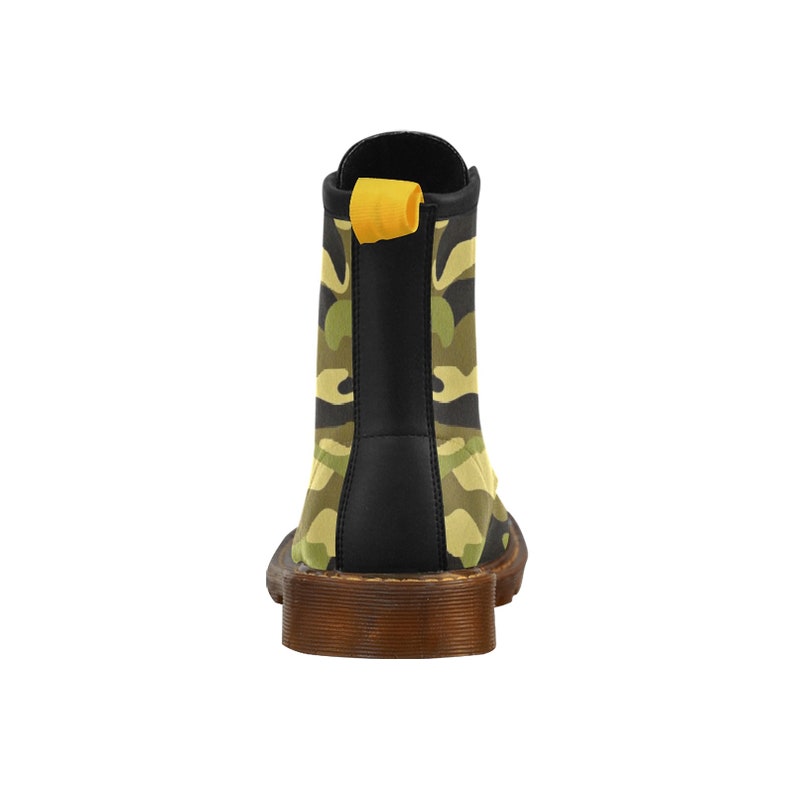Men's High Grade Synthetic Leather Camouflage 3 Jungle