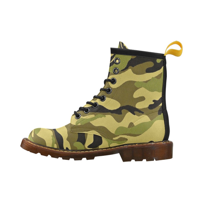 Men's High Grade Synthetic Leather Camouflage 3 Jungle