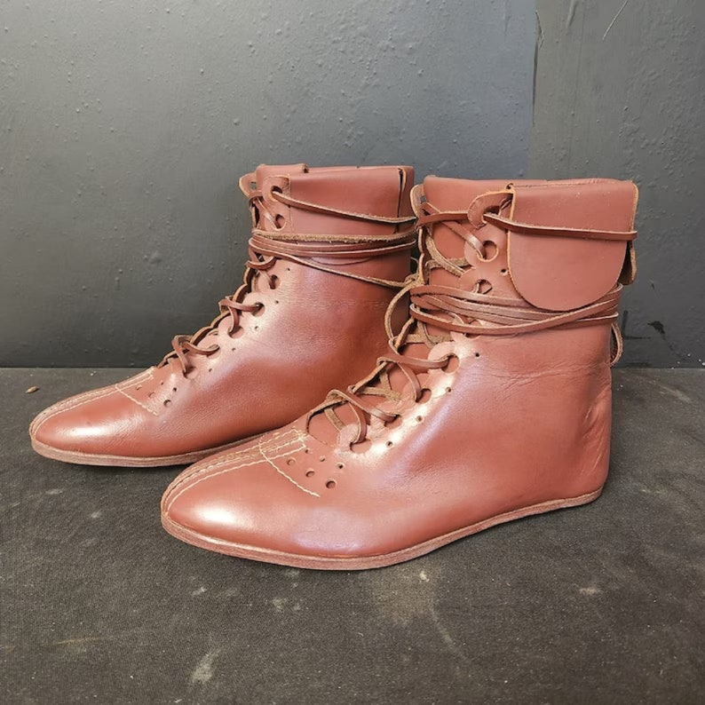 Hellenistic Boots Authentic Medieval Age Boots Historical