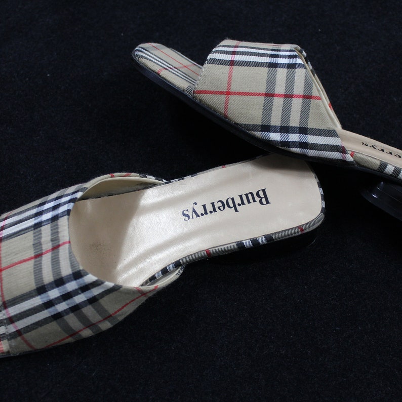Burberry Sandals Women DEADSTOCK Shoes Nova Check Burberrys