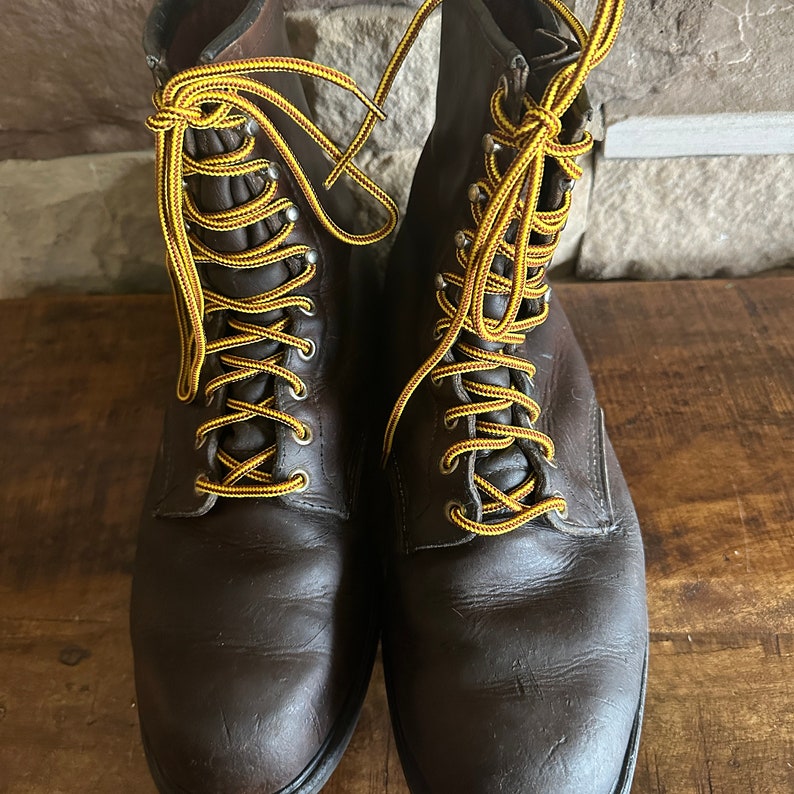 Vintage Red Wings Insulated Super Sole 8 Boots 01212