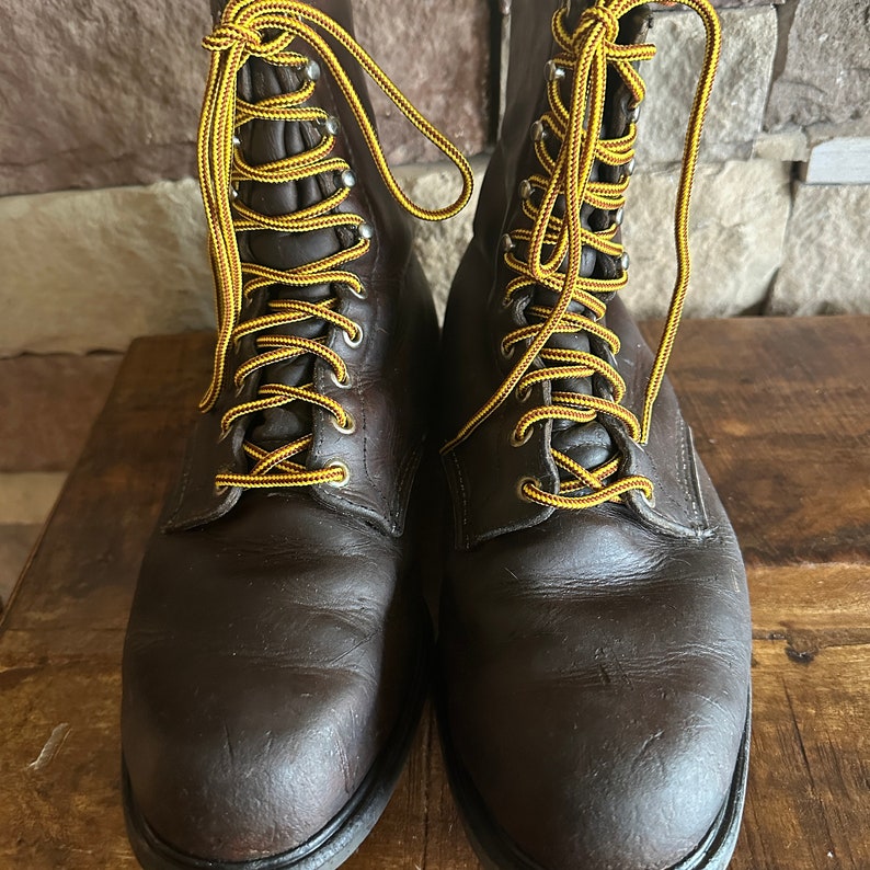 Vintage Red Wings Insulated Super Sole 8 Boots 01212