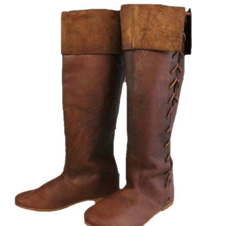 Renaissance Medieval Viking Boots Unique Gothic Cosplay