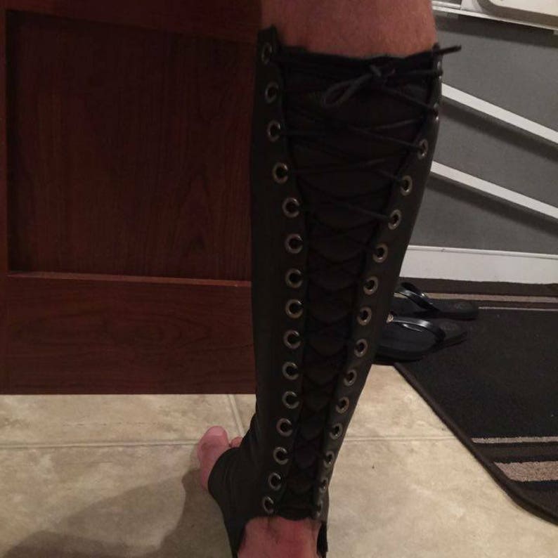 Leather Aerial/trapeze Boots Custom Design
