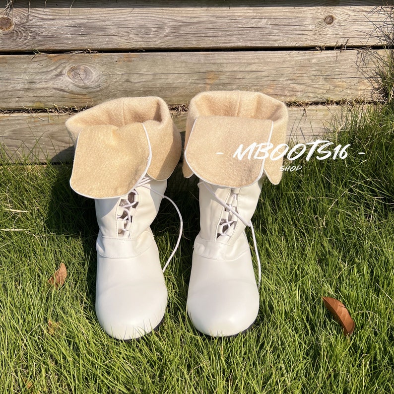 Medieval Renaissance Boots Viking Lace up Boots Renaissance