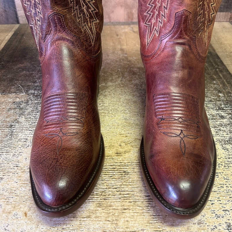 Lucchese 1883 Crayton N7697R Mad Dog Cowboy Boots Mens 11 D