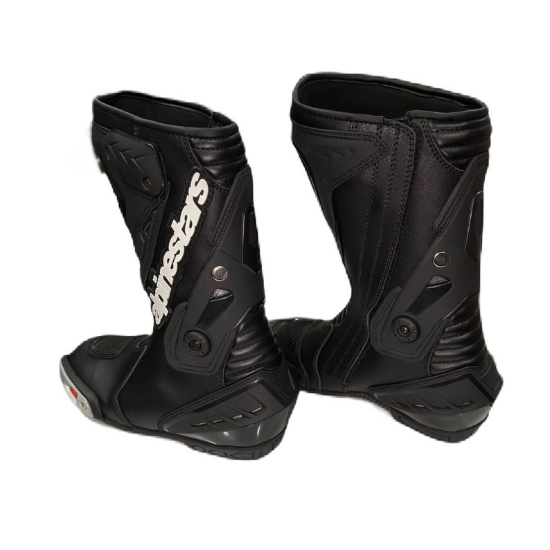 New GP Pro Motorcycle Racing Boots Motorbike Shoes Leather CE