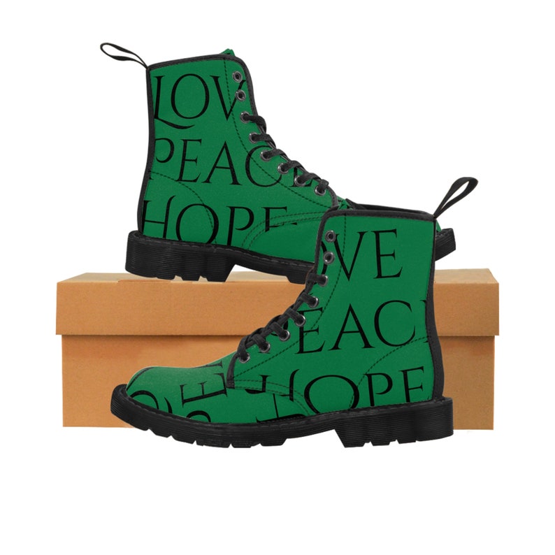 Peace Boots Green