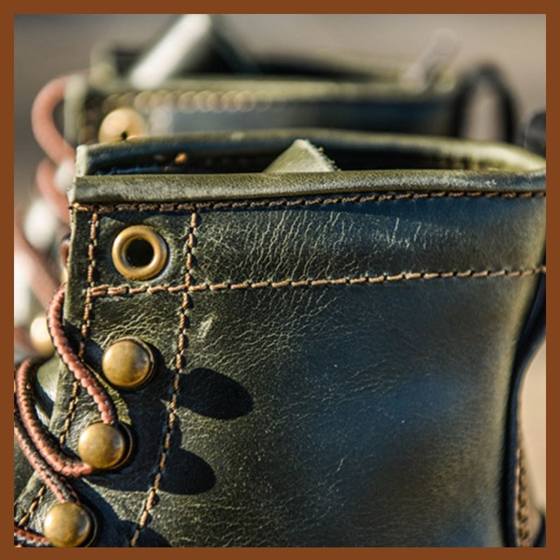 Boots Mid-top Wear-resistant Short Face Tooling Boots