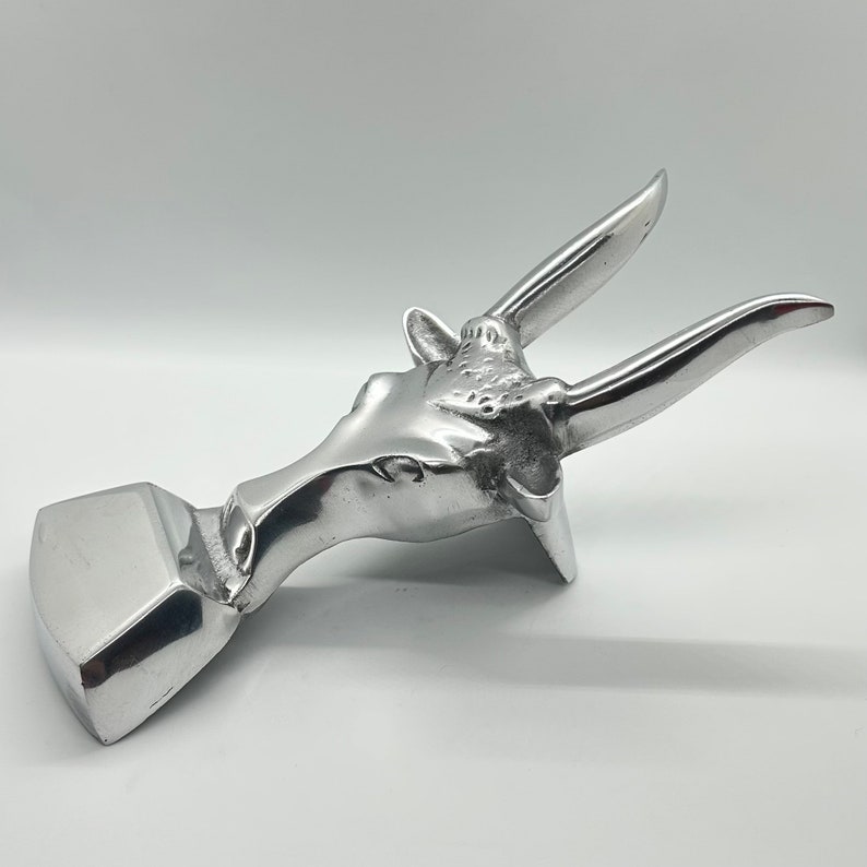 Long Horn Bull Metal Boot Jack