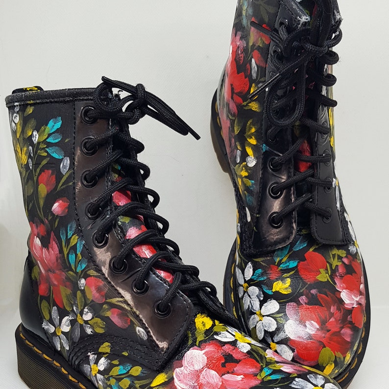 Hand Painted Vintage Dr. Martens K?ln