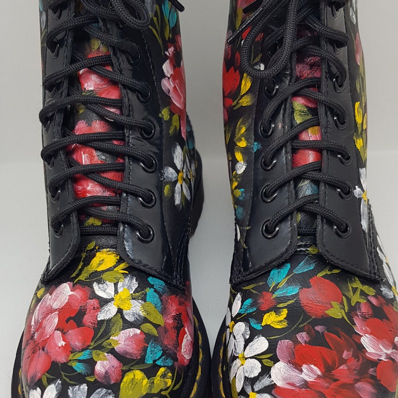 Hand Painted Vintage Dr. Martens K?ln