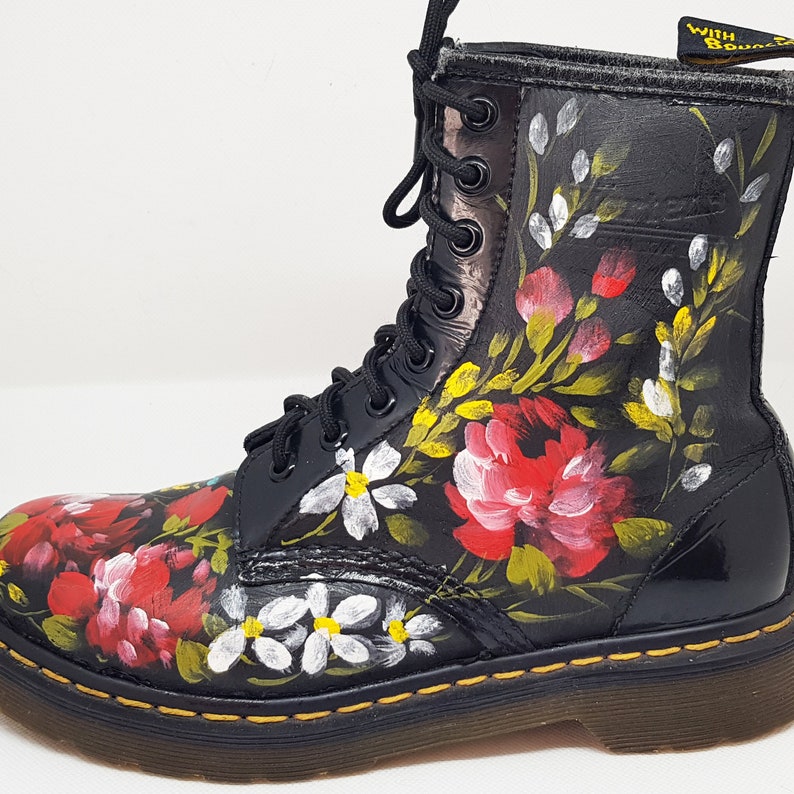 Hand Painted Vintage Dr. Martens K?ln