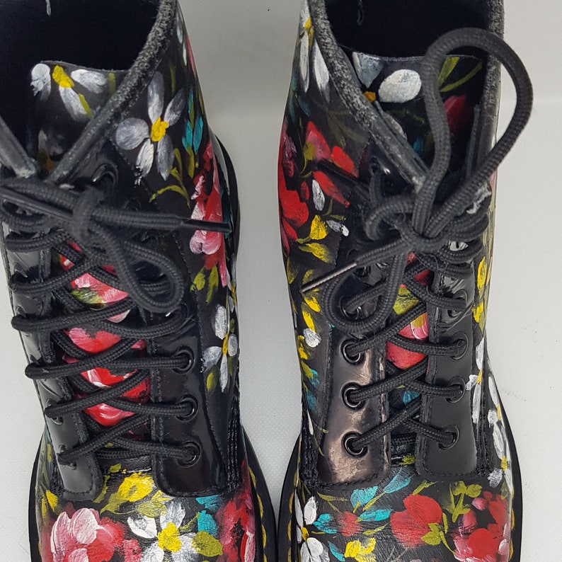 Hand Painted Vintage Dr. Martens K?ln