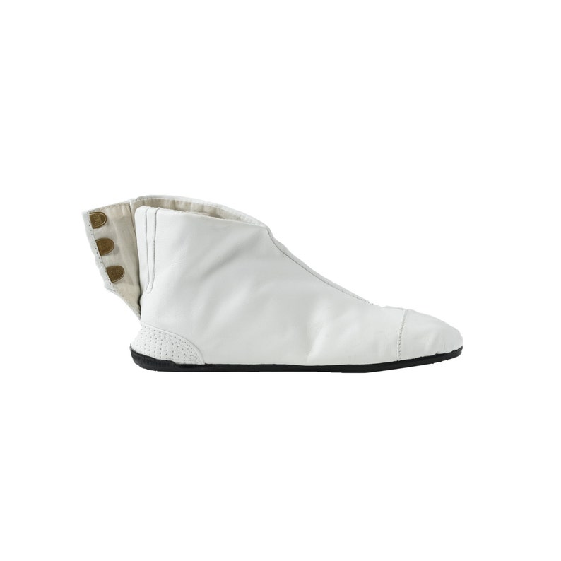 Leather Tabi Ankle Boots Hallux Valgus Correction Bare Foot