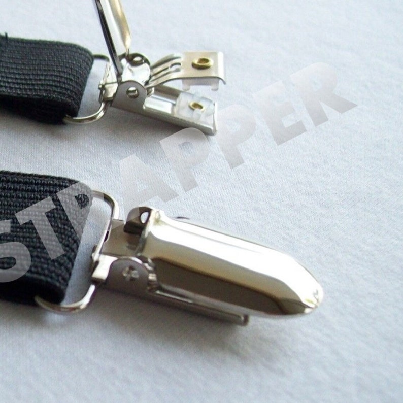 SALE / 3 Pair Set / Men's Deluxe Motorcycle Pant Clip