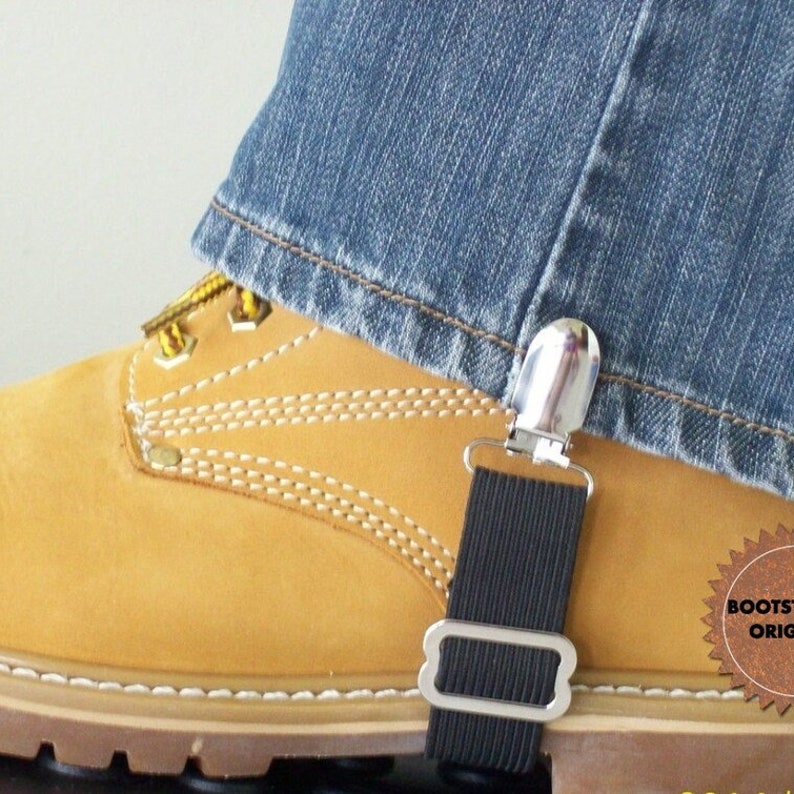 SALE / 3 Pair Set / Men's Deluxe Motorcycle Pant Clip