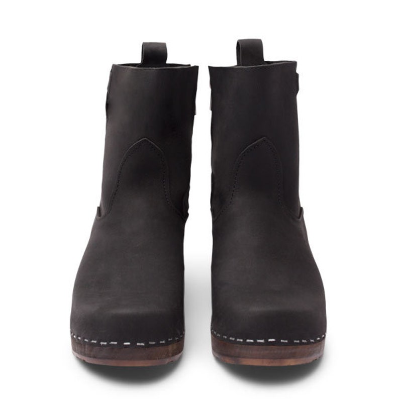 Swedish Wooden Boots for Women / Sandgrens Clogs / Manhattan