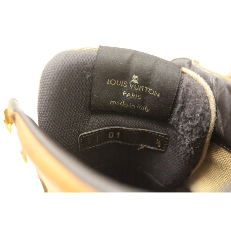 Louis Vuitton Calfskin Oberkampf Ankle Boots Brown Men's
