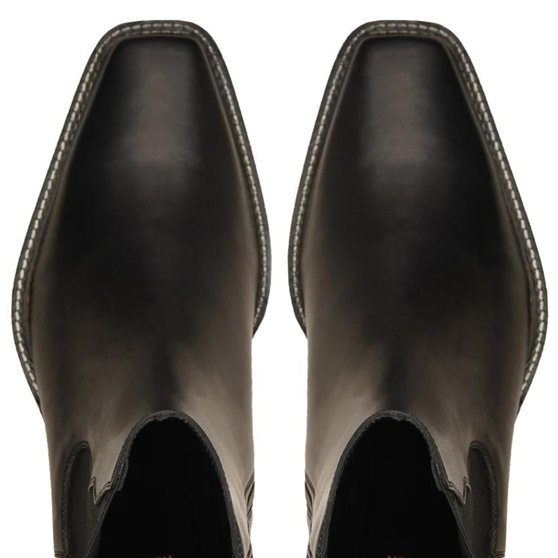 VERO Chelsea Boots for Men Handmade Mens Leather Chelsea