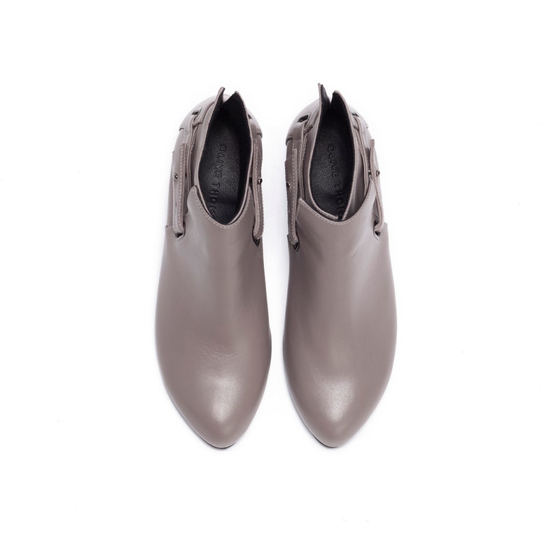 Ankle Boot Ankle Boot Women Leather Boots Leather Booties