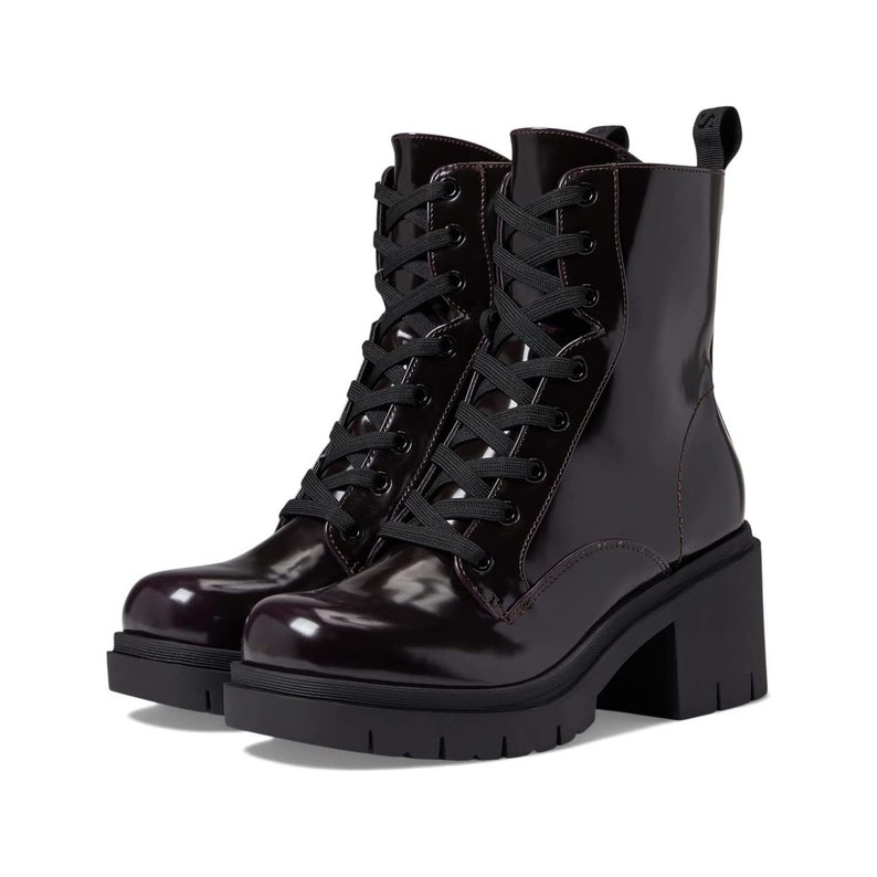 Guess Juel Leather Boots Black Genuine Leather Boots/woman