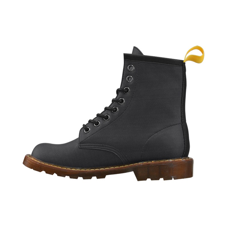 Men's High Grade Synthetic Black Leather With Gold Globe &