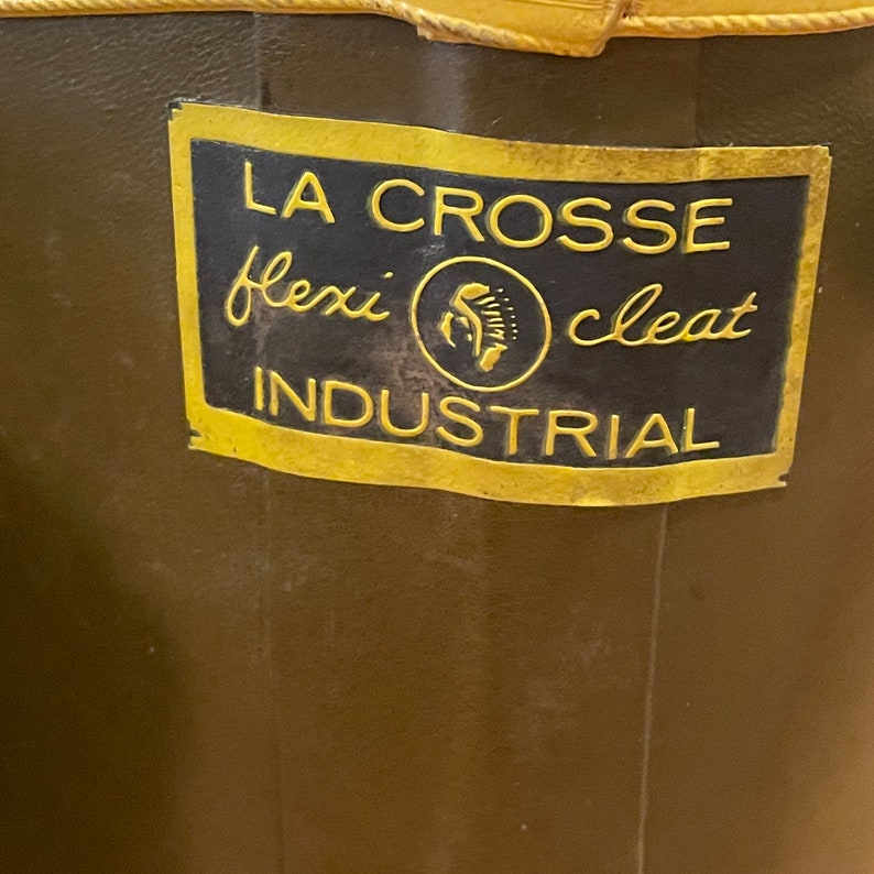 Vintage 80s 1980s La Crosse 16 Flexi Cleat Industrial Rubber