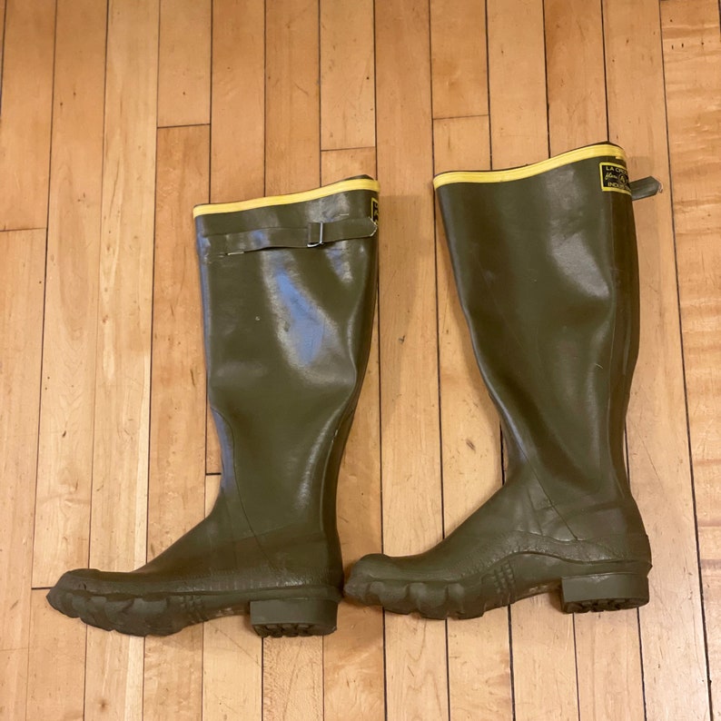 Vintage 80s 1980s La Crosse 16 Flexi Cleat Industrial Rubber