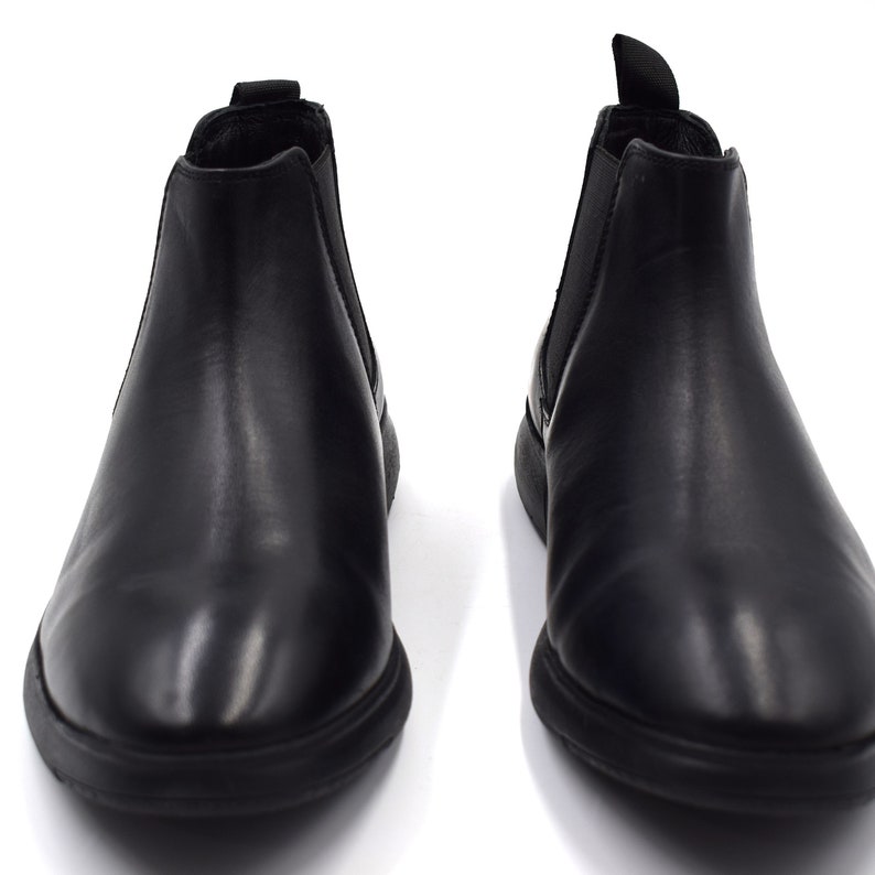 Aster Gusset High Top Leather Dress Shoes Slip on Chucka