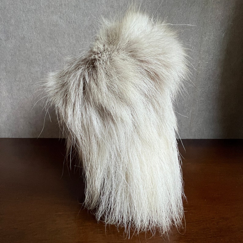 Traditional Sami Deer Skin Christmas Decoration Handmade