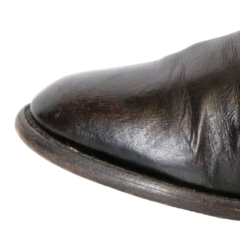 Nocona Cowboy Boots Mens 8 D Deep Oxblood Leather Red Country
