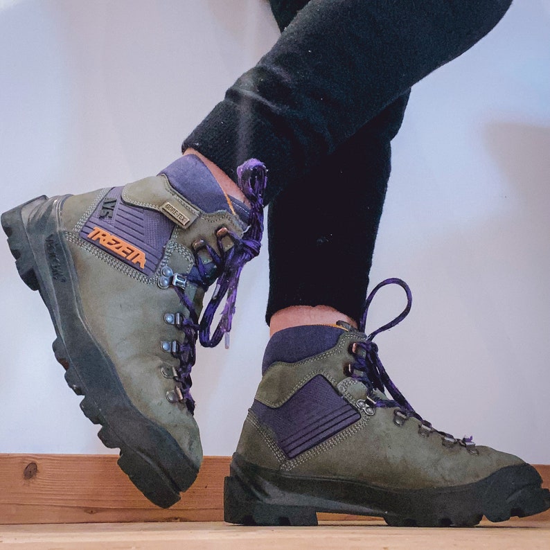 Vintage Hiking Boots Size 39