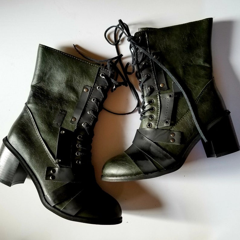 Witchy Classic Black Broom Rider Witch Boot Witchy Boots