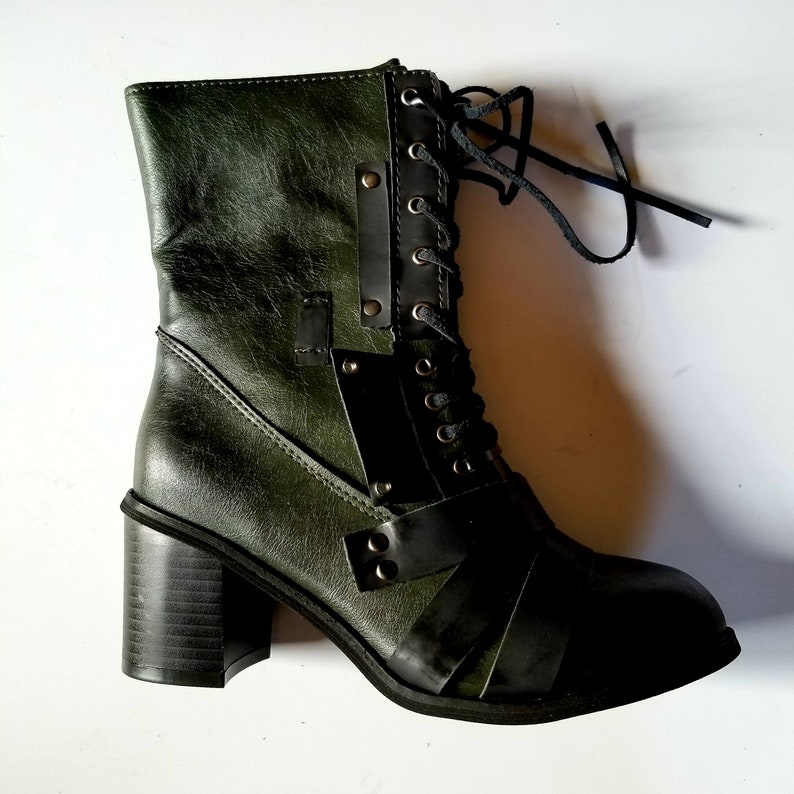 Witchy Classic Black Broom Rider Witch Boot Witchy Boots