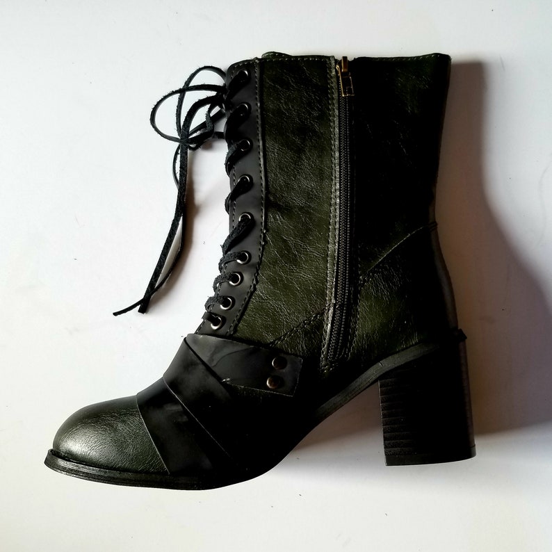 Witchy Classic Black Broom Rider Witch Boot Witchy Boots