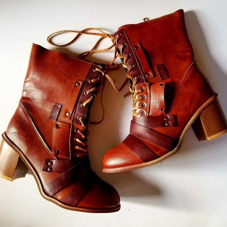 Witchy Classic Black Broom Rider Witch Boot Witchy Boots