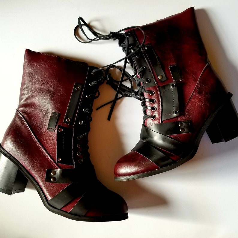 Witchy Classic Black Broom Rider Witch Boot Witchy Boots