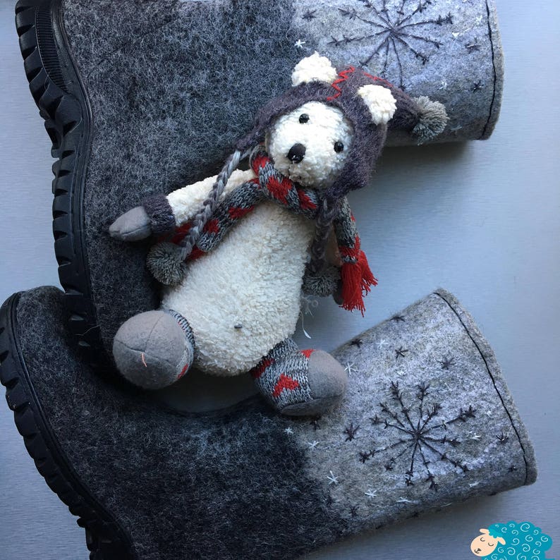 Felted Boots Boots Women Snow Boots Winter Boots