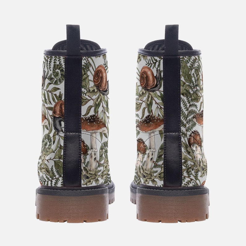 FOREST PLANTS & SNAIL Goblincore Botanical Aesthetic Vegan
