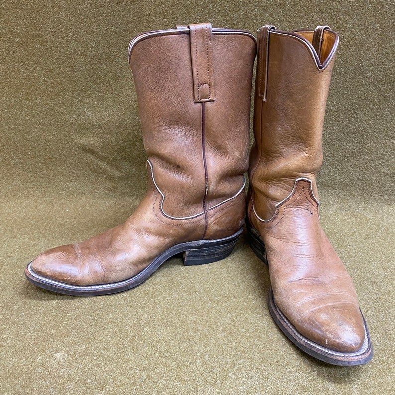 Justin Roper Women's Cowgirl Leather Boots Style 3826