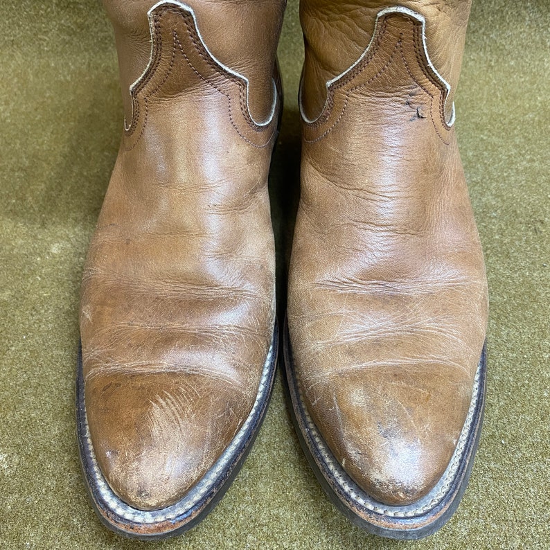 Justin Roper Women's Cowgirl Leather Boots Style 3826