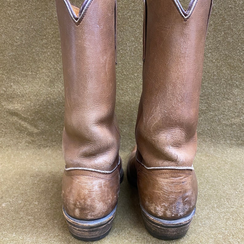 Justin Roper Women's Cowgirl Leather Boots Style 3826