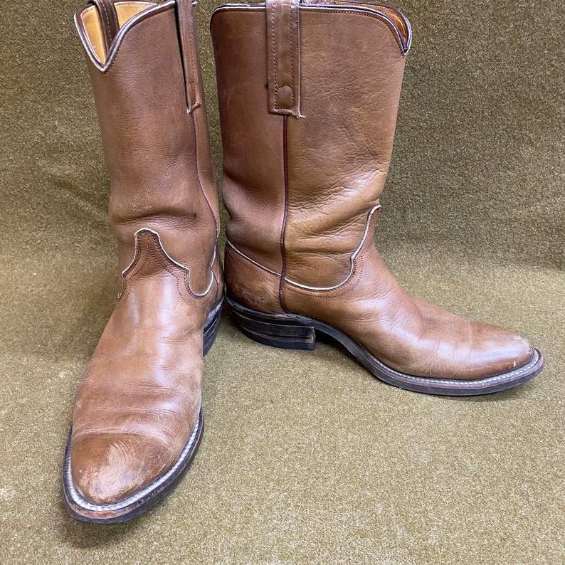 Justin Roper Women's Cowgirl Leather Boots Style 3826