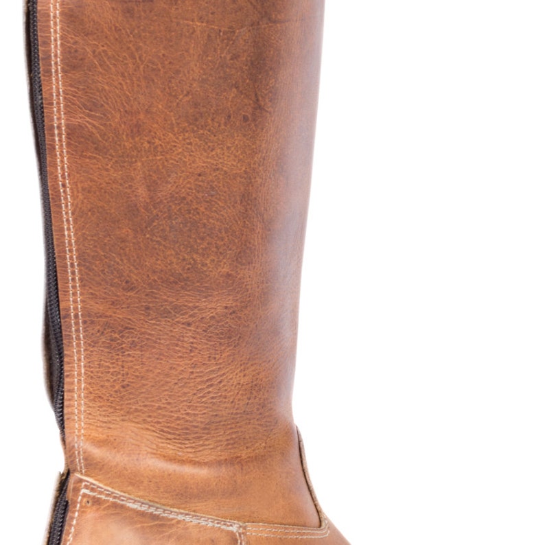 Custom Tall Leather Boots