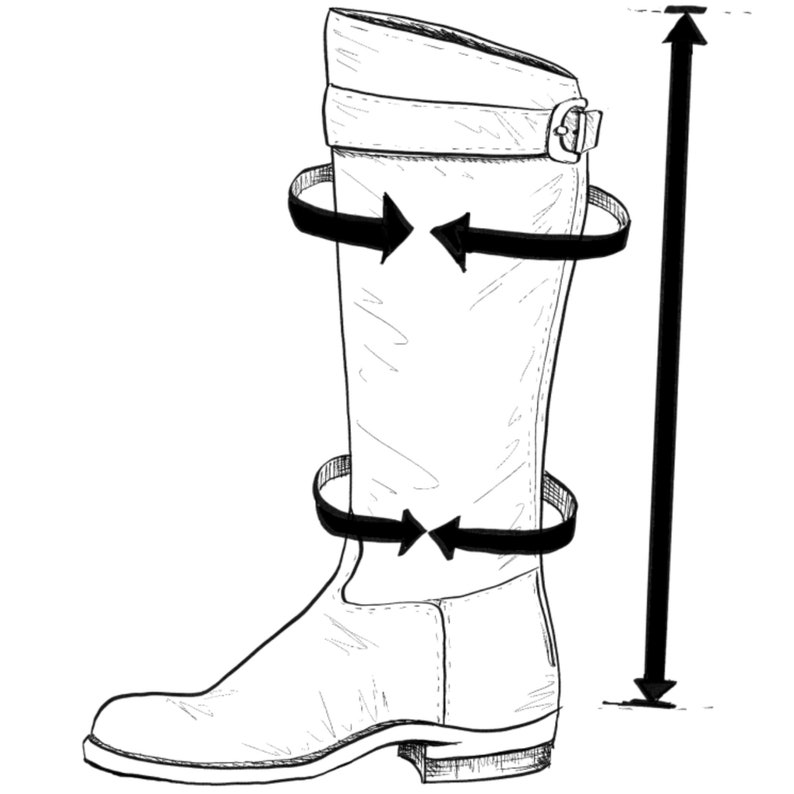 Custom Tall Leather Boots