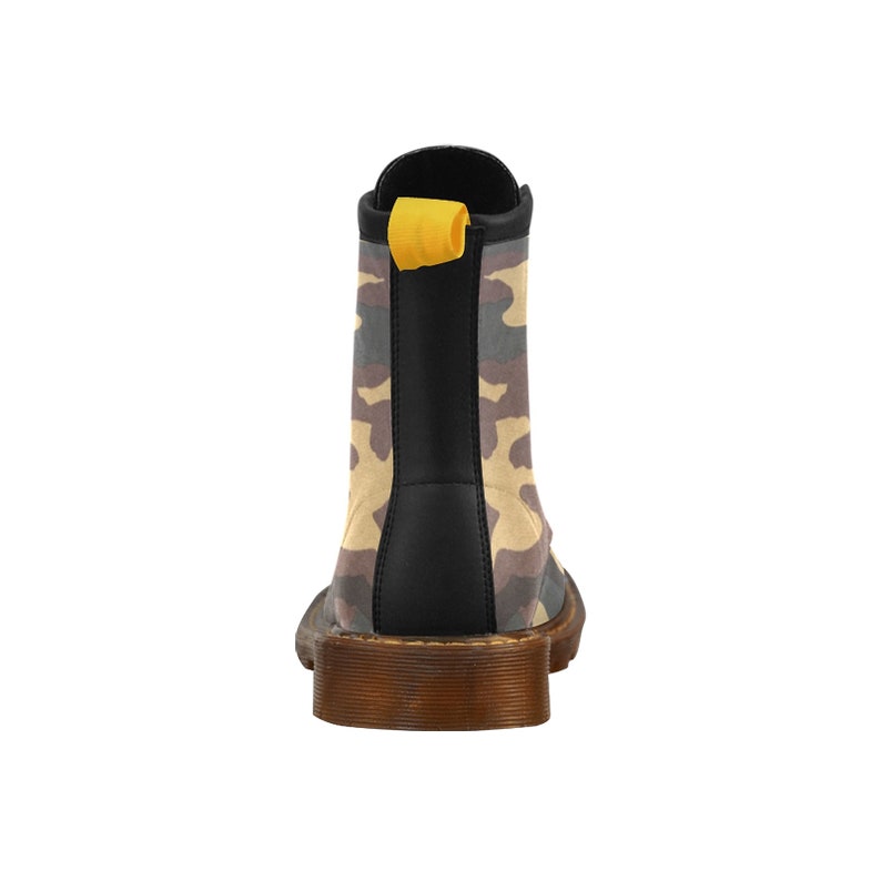 Men's High Grade Synthetic Leather Jungle Camouflage