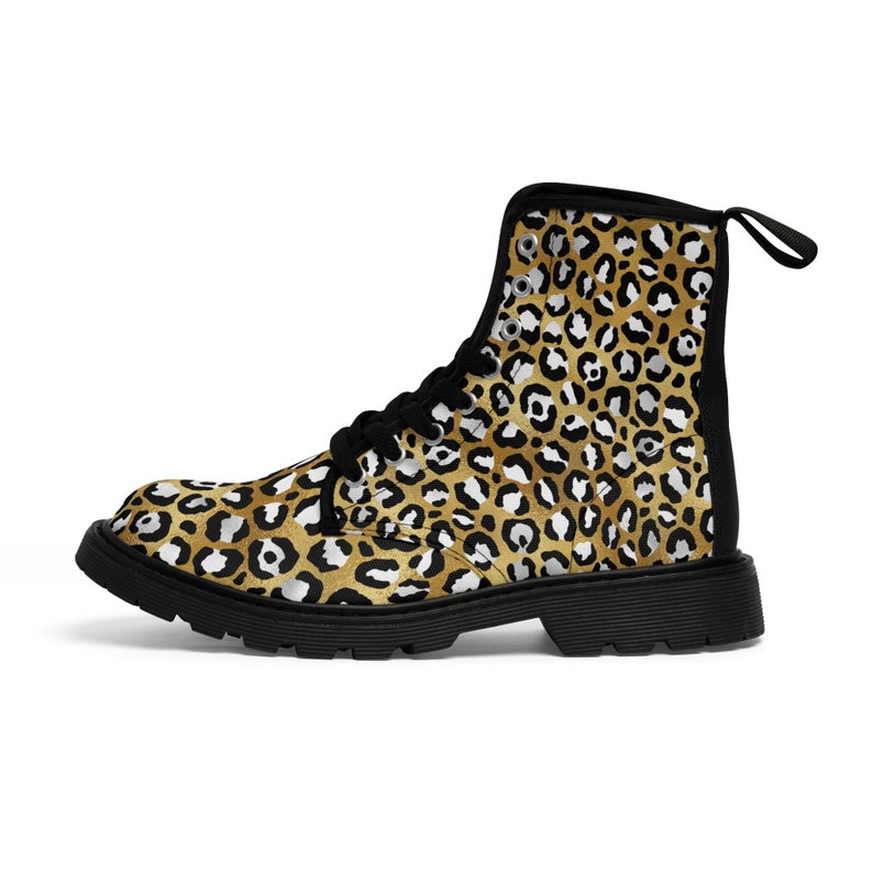 Animalistic Women's Canvas Boots